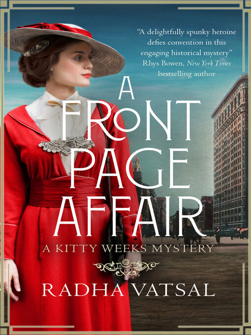 Title details for A Front Page Affair by Radha Vatsal - Available